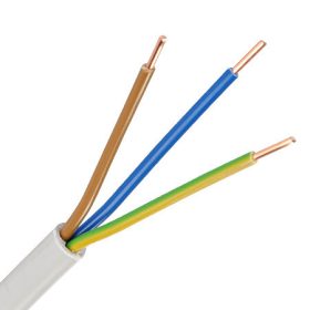 3x2,5mm MBCU tömör réz PVC szürke 100fm/csomag