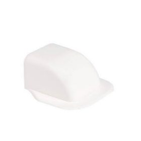   CANALPLAST/VECAMCO klímacsatorna végzáró peremes 65x50mm CONCM65