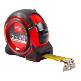 Mérőszalag 5m x 19mm gumírozott