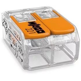 WAGO 2 pólusú  4mm 100db/dob 221-412