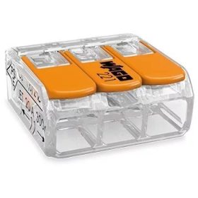 WAGO 3 pólusú  4mm 50db/dob 221-413